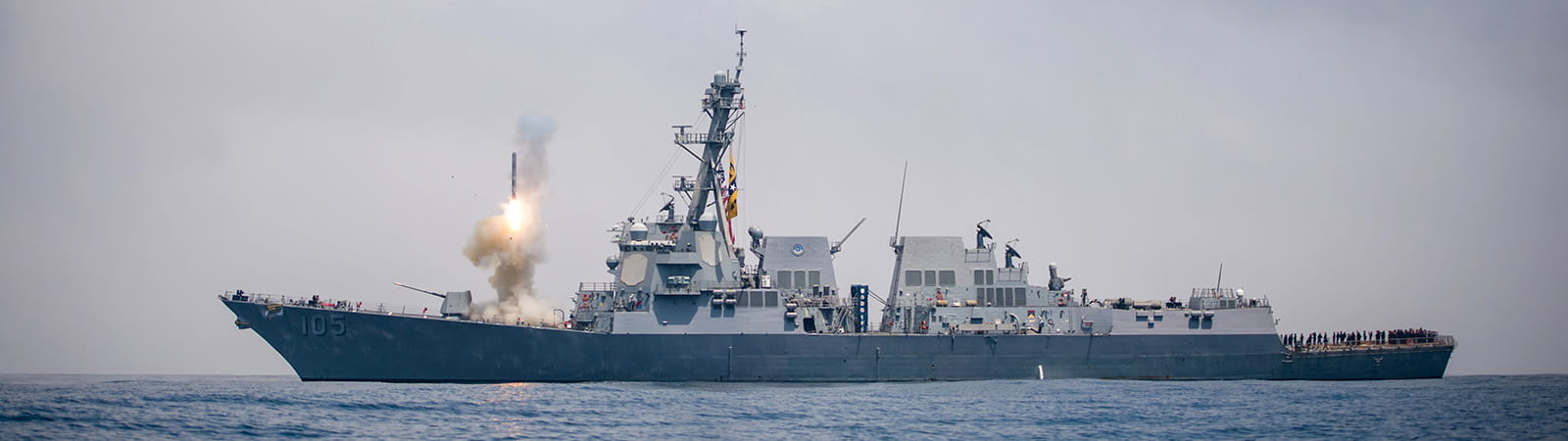 Tomahawk fired from USN Devin Langer