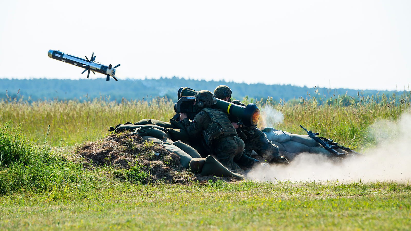 The Javelin® anti-tank guided missile provides the U.S. Army, Marine Corps and international forces a medium-range, “fire-and-forget” capability against a range of targets, including main battle tanks