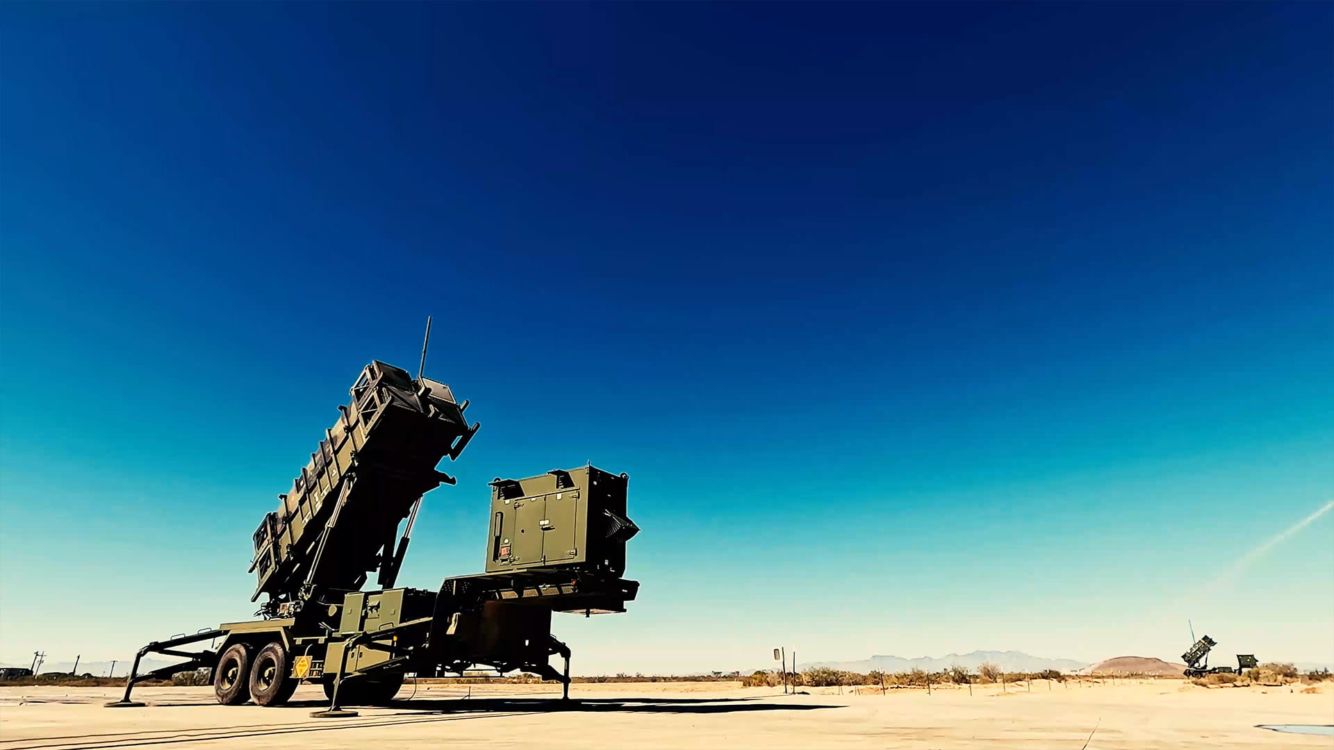 Patriot system deployed