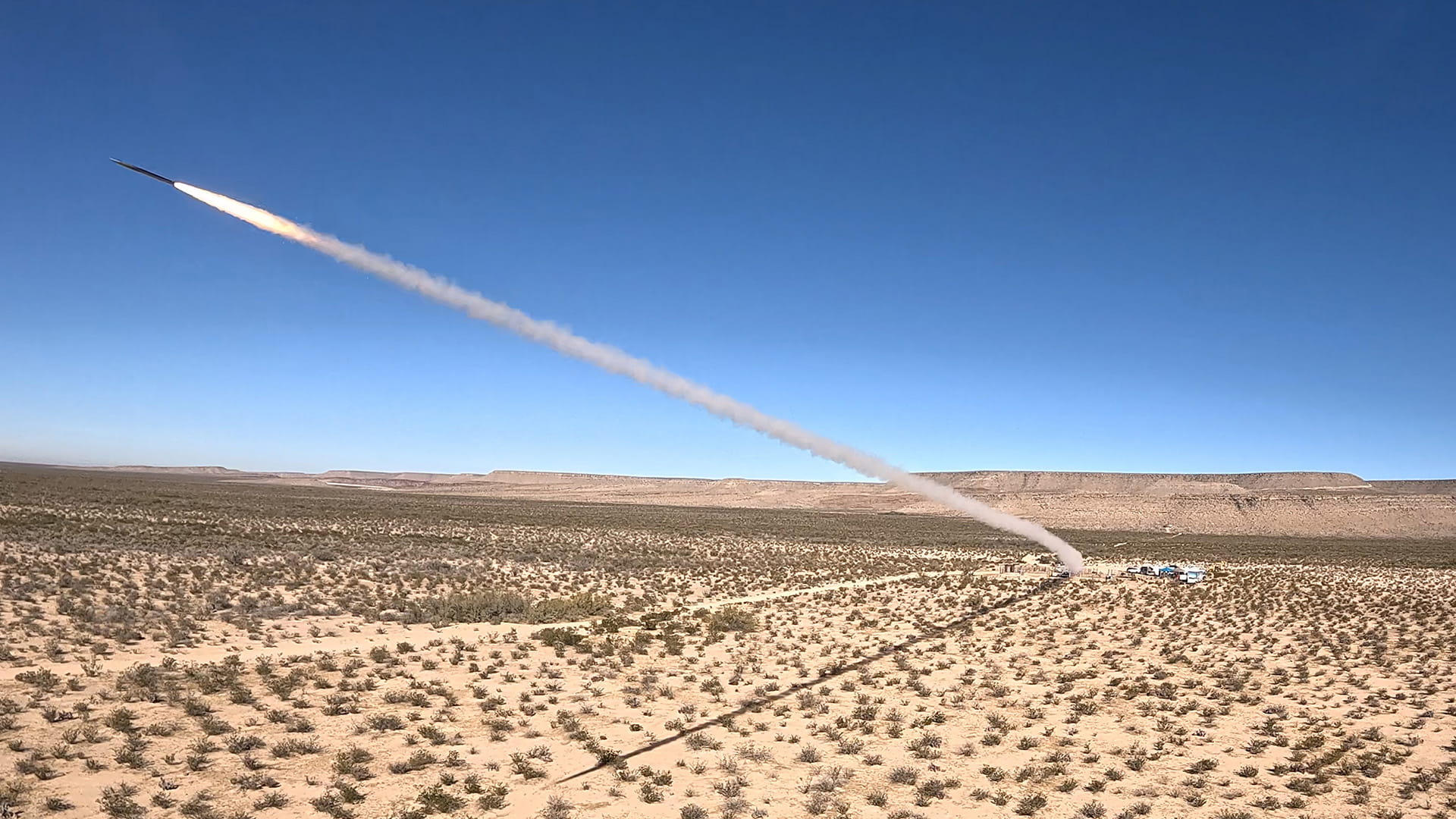 Short range interceptor missile launch