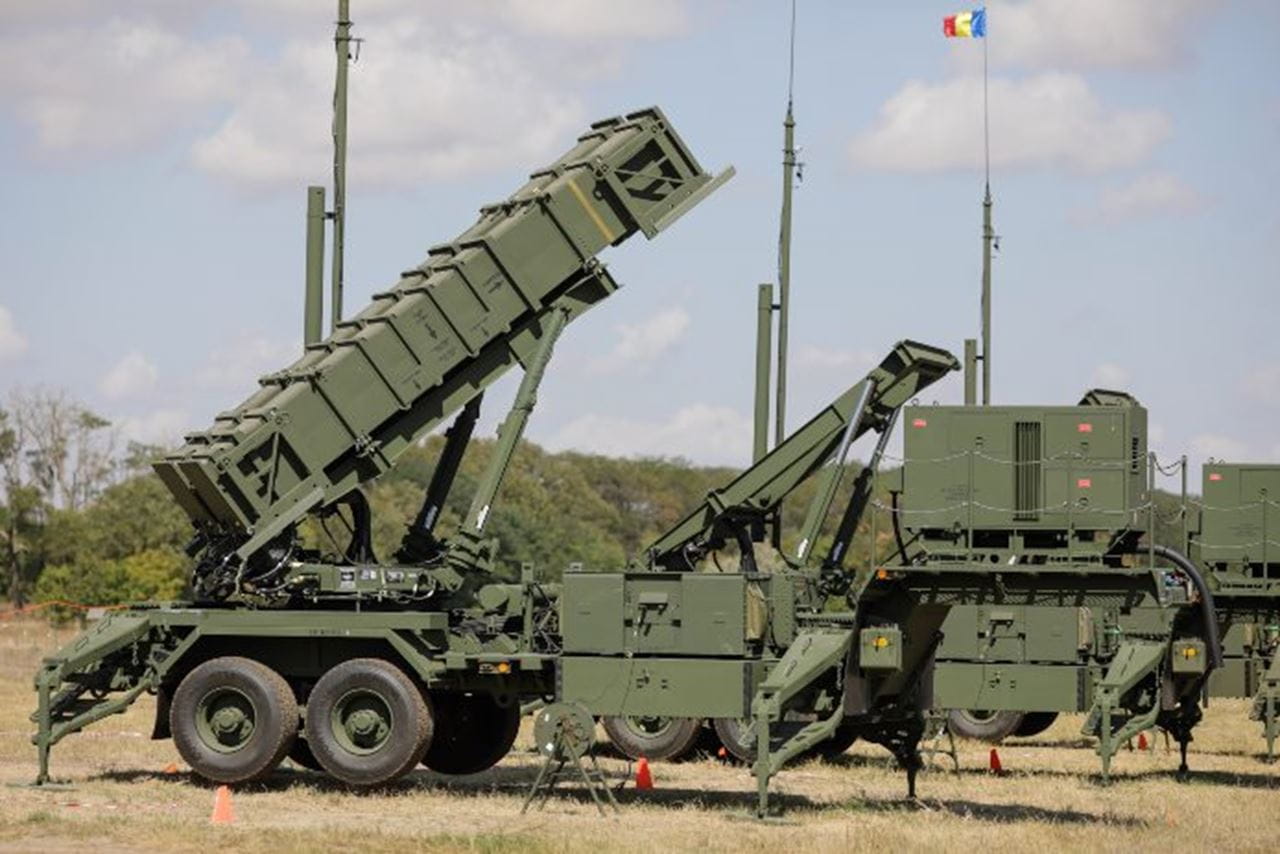 The Patriot air and missile defense system. 